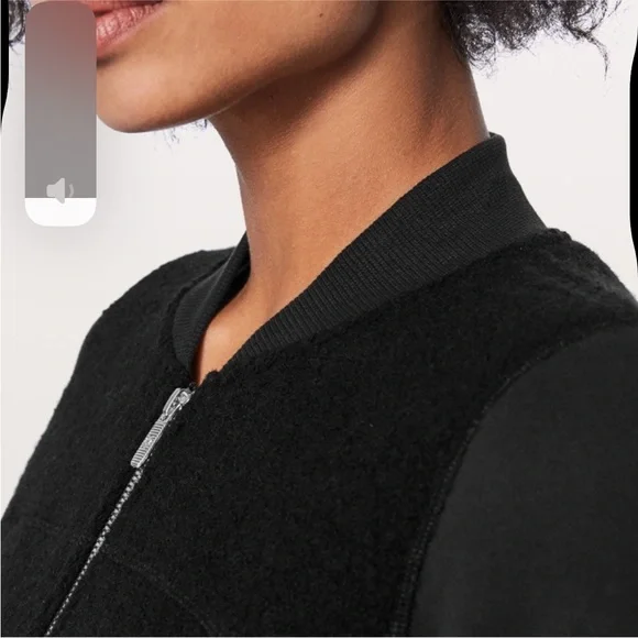 LULULEMON ATHLETICA STAND OUT SHERPA JACKET